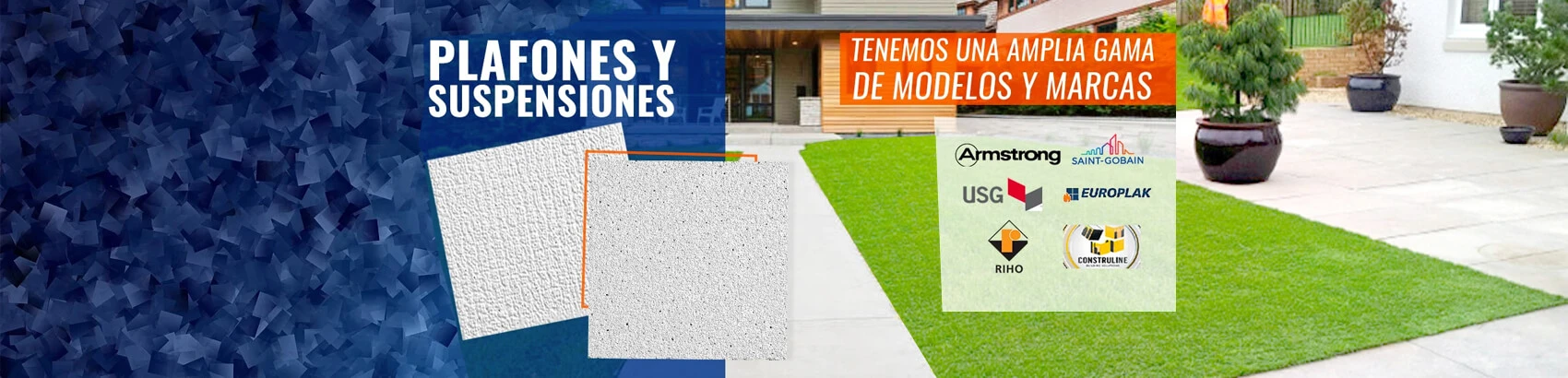 Plafones y suspensiones