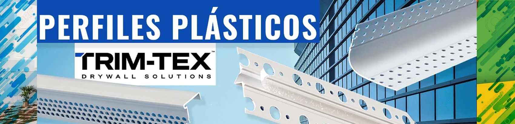 Perfiles plasticos trim-tex